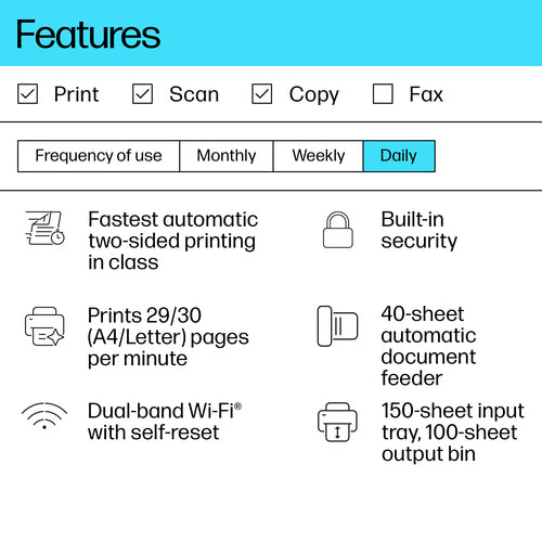 HP 6GX01F - LASERJET MFP M234SDW TRAD PRNTR
