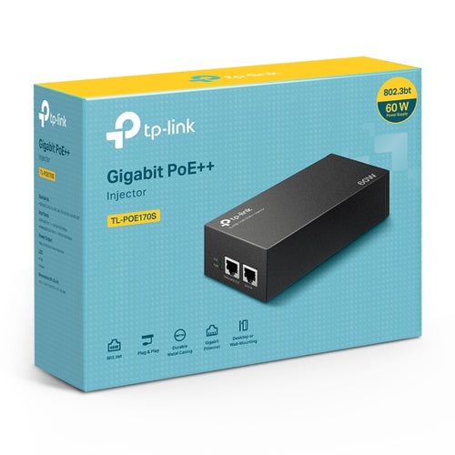 TP-Link TL-POE170S - TP LINK PoE++ Injector