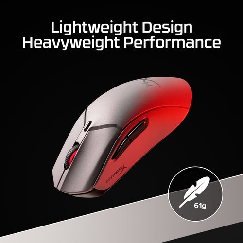 HP A1KY5AA - HYPERX PULSEFIRE HASTE 2 PRO - 4K WIRELESS GAMING MOUSE