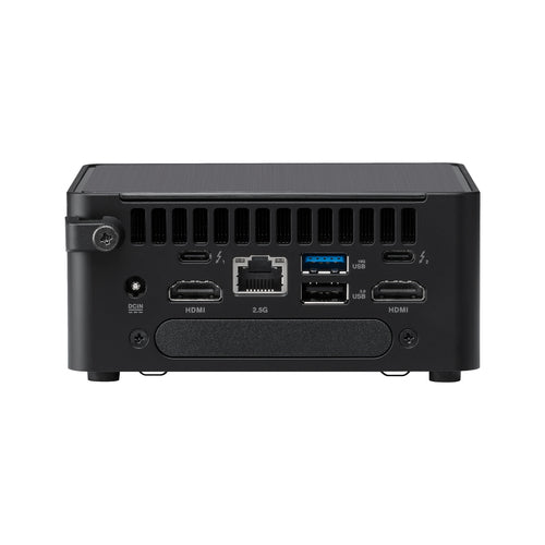90AR0072-M00250 - ASUS NUC 14 PRO TALL BAREBONES KIT INTEL CORE ULTRA 7 165H 28W 2 X SODIMM DDR5 5600 SLOT 1 X M.2 SLOT WIFI 6E BLUETOOTH VPRO 3YR WTY