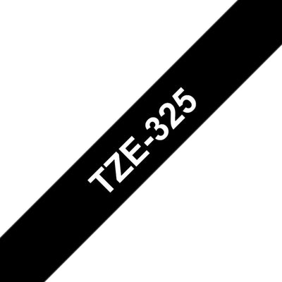 Brother TZE325 - TZe325 9mm x 8m Standard laminated White