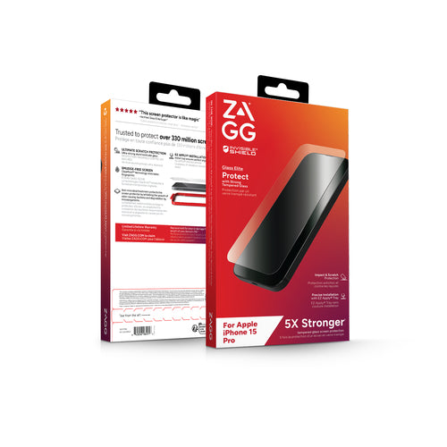 Zagg InvisibleShield Glass Elite AM Eco,iPhone 15 Pro