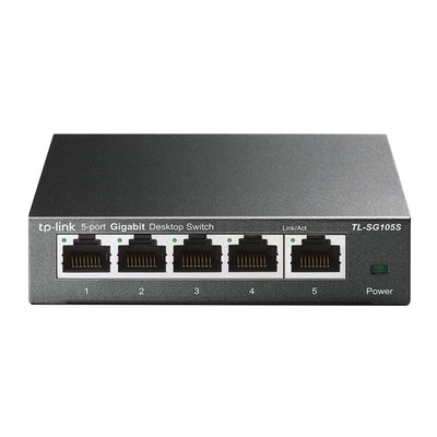 TP-Link TL-SG105S - TP Link TL-SG105S 5-Port 10/100/1000Mbps Desktop Switch