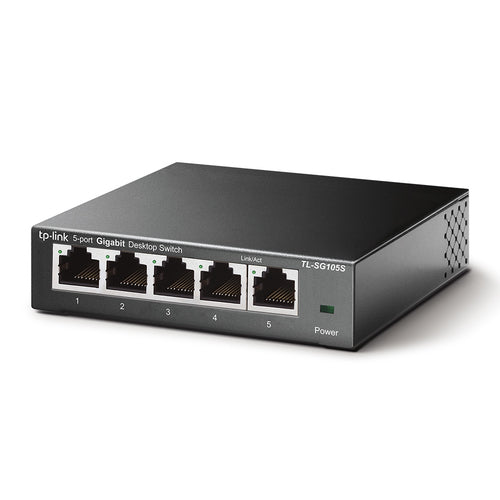 TP-Link TL-SG105S - TP Link TL-SG105S 5-Port 10/100/1000Mbps Desktop Switch