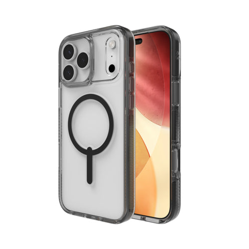 ZAGG Santa Cruz Snap Case, Apple iPhone Pro Max, Jet Black (v1) - iPhone 17 Pro Max