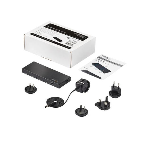 StarTech.com ST124HD202 - HDMI Splitter - 4 Port - 4K 60Hz
