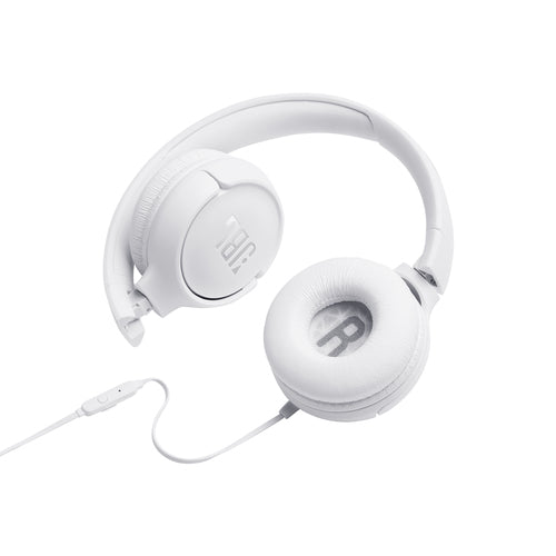 Harman JBLT500WHT - JBLT500 WIRED ON-EAR HEADPHONES WHITE