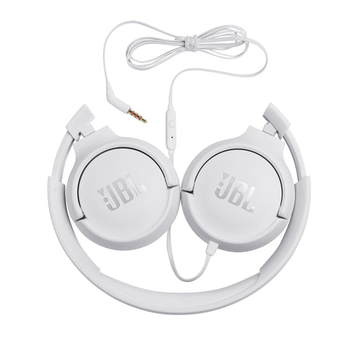 Harman JBLT500WHT - JBLT500 WIRED ON-EAR HEADPHONES WHITE