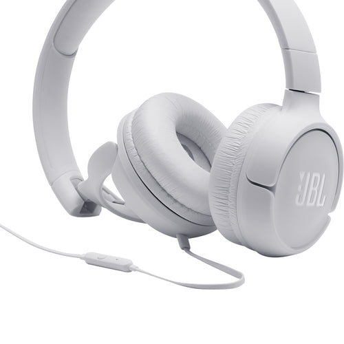 Harman JBLT500WHT - JBLT500 WIRED ON-EAR HEADPHONES WHITE