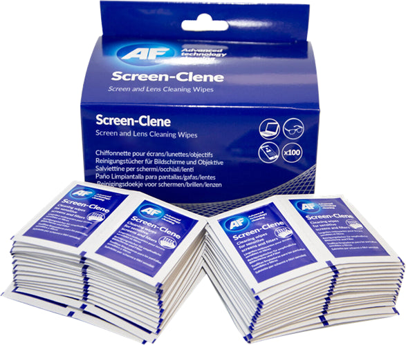 CL120 - AF Screen-Clene Sachets Box - 100