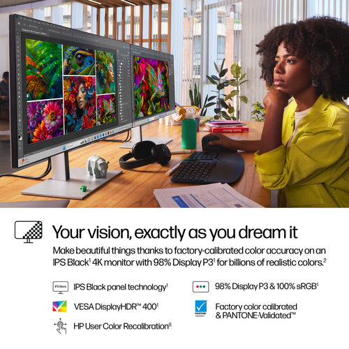 HP Series 7 Pro 727pk 27 inch 4K Thunderbolt 4 MonitorSOH ONLY