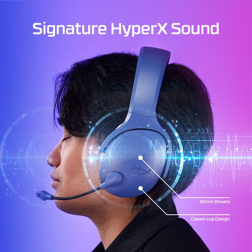 HP AJ0T1AA - HYPERX CLOUD JET - WIRELESS GAMING HEADSET (BLACK)