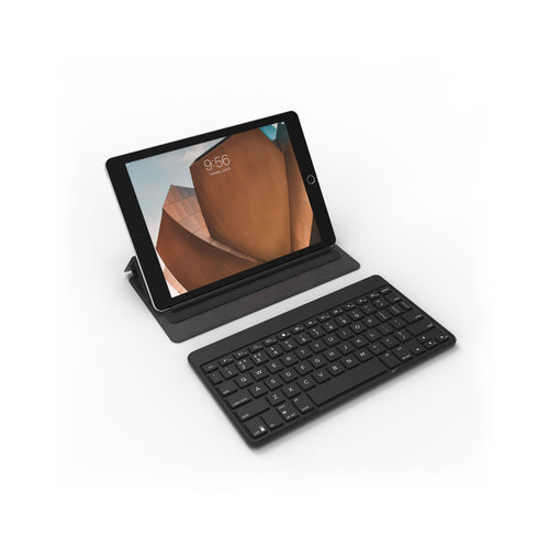 103202282 - Zagg Universal Keyboard 7 Color Backlit Fabric Stand Flex KB - Black English