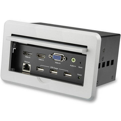 StarTech.com BOX4HDECP2 - Conference Table Connectivity Box for AV