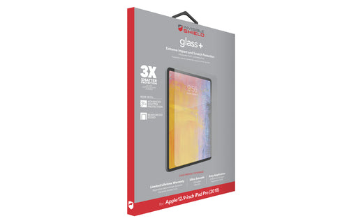 200102107 - Zagg InvisibleShield Glass+ iPad Pro 12.9" 2018
