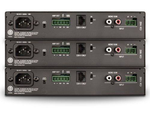 JBL PROFESSIONAL CSA1120Z - 1 X 120W COMMERCIAL AUDIO AMPLIFIER