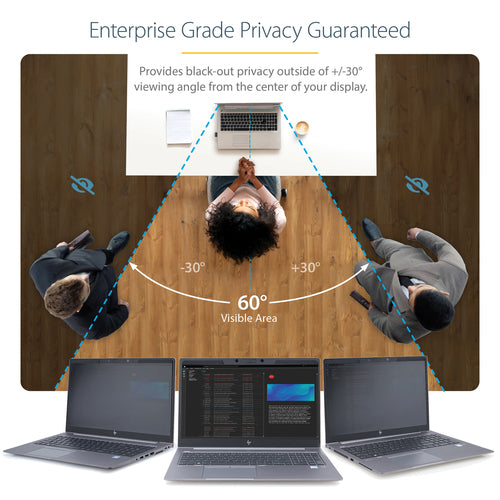 StarTech.com PRIVSCNLT15 - Privacy Screen -15 inch - Magnetic