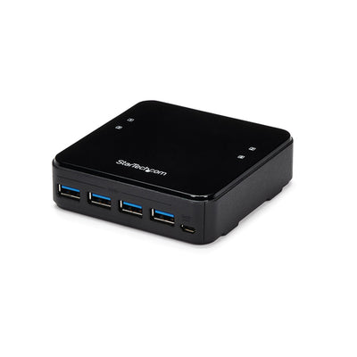 StarTech.com HBS304A24A - Switch - 4X4 USB 3.0 Peripheral Sharing