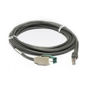 Zebra USB Scanner Cable - 4.6m for Motorola Scanners - Power Plus - Straight