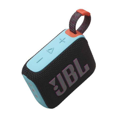 JBLGO4BLKO - JBL GO4 - MINI BT SPEAKER - BLACK ORANGE