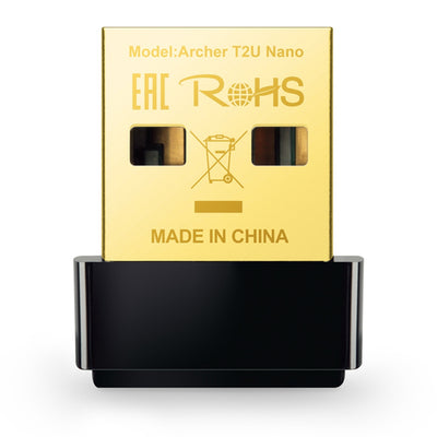 TL-ARCHERT2U-NANO - TP-Link AC600 Nano Wireless USB Adapter