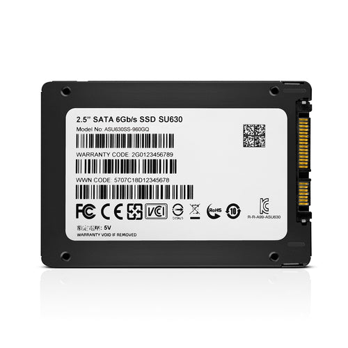 ASU630SS-480GQ-R - ADATA SU630 Ultimate SATA 3 2.5" 3D NAND QLC SSD 480GB