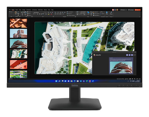 LENOVO S27-4E 27" FHD (16:9), 1920x1080, VGA+HDMI, TILT STAND, CABLES, 3YR