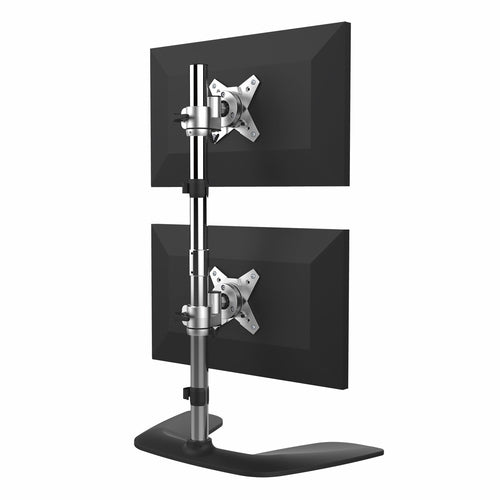 STARTECH.COM VERTICAL DUAL MONITOR STAND - FREE STANDING MOUNT 27 INCH VESA 5 YR