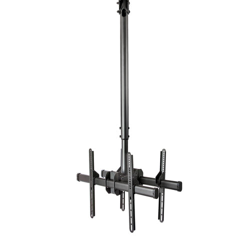 FPCEILBTB - STARTECH.COM DUAL TV CEILING MOUNT, HANGING 2 SCREEN VESA POLE MOUNT FOR 32