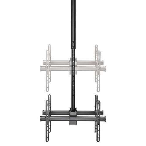 FPCEILBTB - STARTECH.COM DUAL TV CEILING MOUNT, HANGING 2 SCREEN VESA POLE MOUNT FOR 32