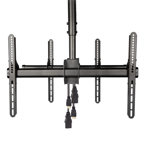 FPCEILBTB - STARTECH.COM DUAL TV CEILING MOUNT, HANGING 2 SCREEN VESA POLE MOUNT FOR 32