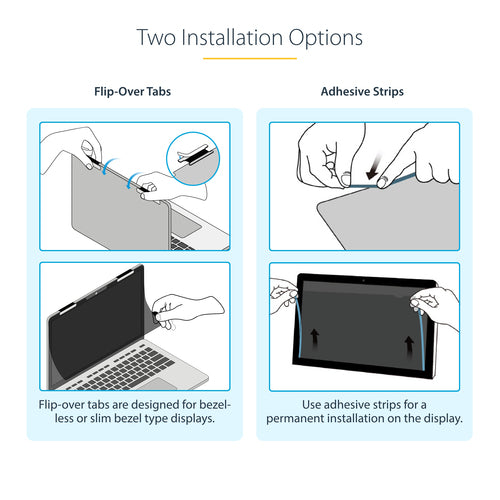 STARTECH.COM 14IN 16:10 TOUCH PRIVACY SCREEN, LAPTOP SECURITY SHIELD, 2 YR