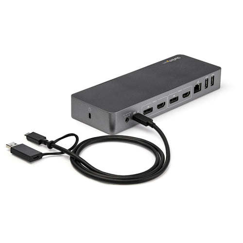 StarTech.com DK30C2DPPD - DOCK USB-C & USB 3.0 - DUAL 4K - 60W PD
