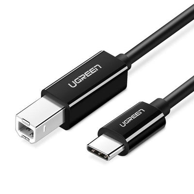 UG-50446 - Ugreen USB-C 2.0 To USB-B 2.0 Print Cable Black 2M