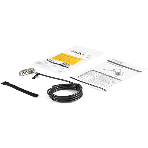 StarTech.com LTLOCK4D - Cable Lock - 4-Digit Combination Lock