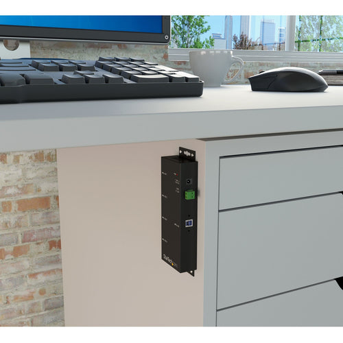 ST4300USBM - STARTECH.COM 4 PORT USB 3.0 HUB (USB-A) - METAL INDUSTRIAL HUB - MOUNTABLE 2 YR
