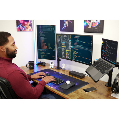 KENSINGTON K55409WW - SmartFit Ergo Dual Extended Monitor Arm