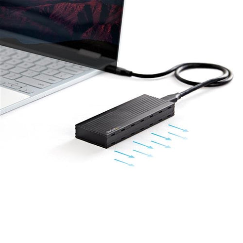 StarTech.com M2E1BMU31C - Enclosure - M.2 NVMe SSD for PCIe SSDs