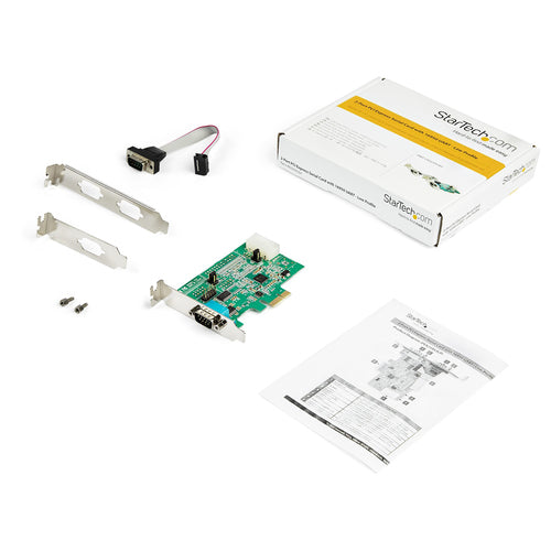StarTech.com PEX2S953LP - 2Port PCIe RS232 Serial DB9 Adapter Card