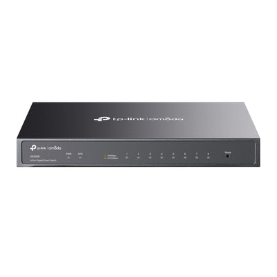 TP-Link Omada SG2008 8-Port Gigabit Smart Switch - 1GbE x7, 1GbE PD x1