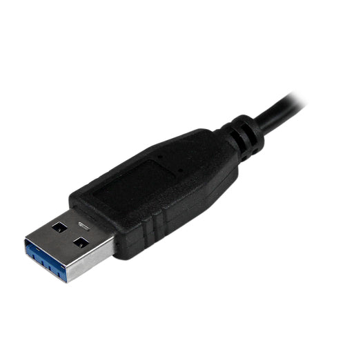 StarTech.com ST4300MINU3B - Portable 4 Port Mini USB 3.0 Hub - Black
