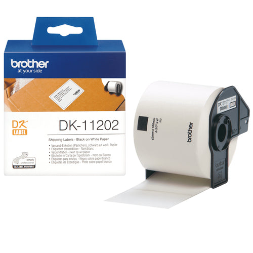 Brother DK11202 - Bro DK-TAPE DK11202 62mm x 100mm x 300's