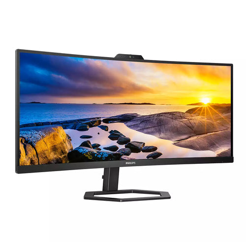 34E1C5600HE/75 - PHILIPS 34E1C5600HE/75 34" 21:9 CURVE WQHD,MPRT 1MS,HDMI,DP ,USB-C,WEBCAM,SPKR,H/ADJ,4YR