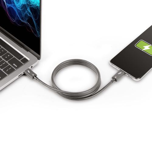 StarTech.com TBLT4MM1M - 3ft Thunderbolt 4 Cable 40Gbps 100W