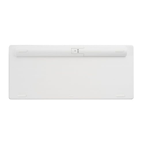 K75504US - KENSINGTON MULTI-DEVICE DUAL WIRELESS COMPACT/TRAVEL KEYBOARD, WIN/IOS/MAC, WHITE, 3Y