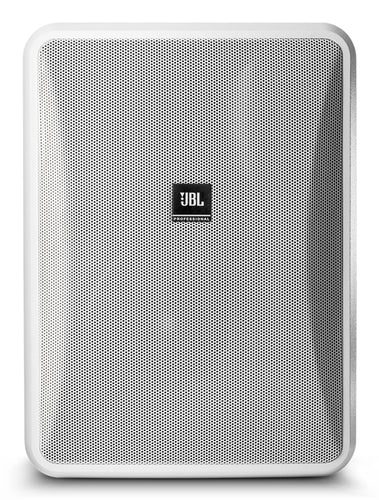 JBL PROFESSIONAL CONTROL28-1-WH - 2 WAY 240W 8IN DUAL IMP SPEAKER W/BRK WHITE