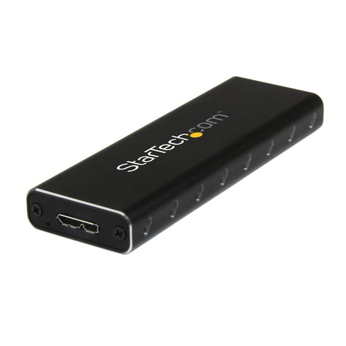 SM2NGFFMBU33 - STARTECH.COM M.2 SSD ENCLOSURE FOR M.2 SATA SSD - USB 3.0 5GBPS - ALUMINUM 2 YR