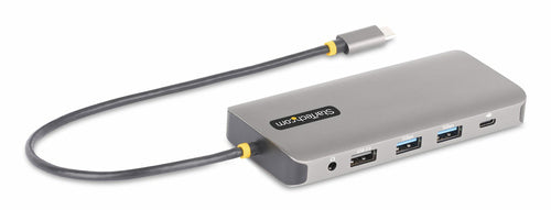 STARTECH.COM USB-C TRIPLE-MONITOR MULTIPORT ADAPTER, HDMI/DP/CARD READER, 3 YR