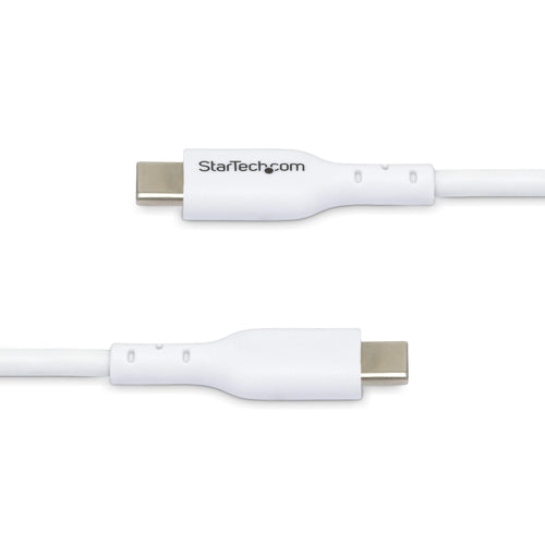 USB2CC2MNCWHE2PK - STARTECH.COM 2M WHITE USB-C CHARGING CABLE 2-PACK, USB C CABLE, 60W PD, LTW