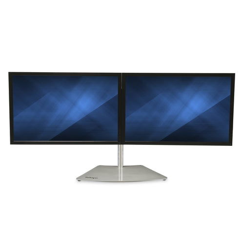 STARTECH.COM DUAL MONITOR STAND - DESKTOP STAND HORIZONTAL VESA MOUNT 24'' 5 YR